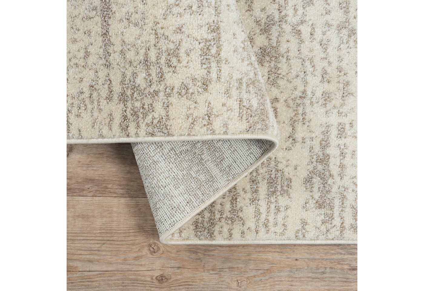 Sanat Teppich Oslo, auch als Läufer und in Rund, rechteckig, Höhe: 10 mm, meliert, robuster Kurzflor, Wohnzimmer, Schlafzimmer, Kinderzimmer – Bild 4 von 5