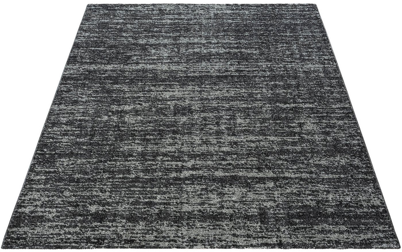 Sanat Teppich Oslo, auch als Läufer und in Rund, rechteckig, Höhe: 10 mm, meliert, robuster Kurzflor, Wohnzimmer, Schlafzimmer, Kinderzimmer – Bild 2 von 5