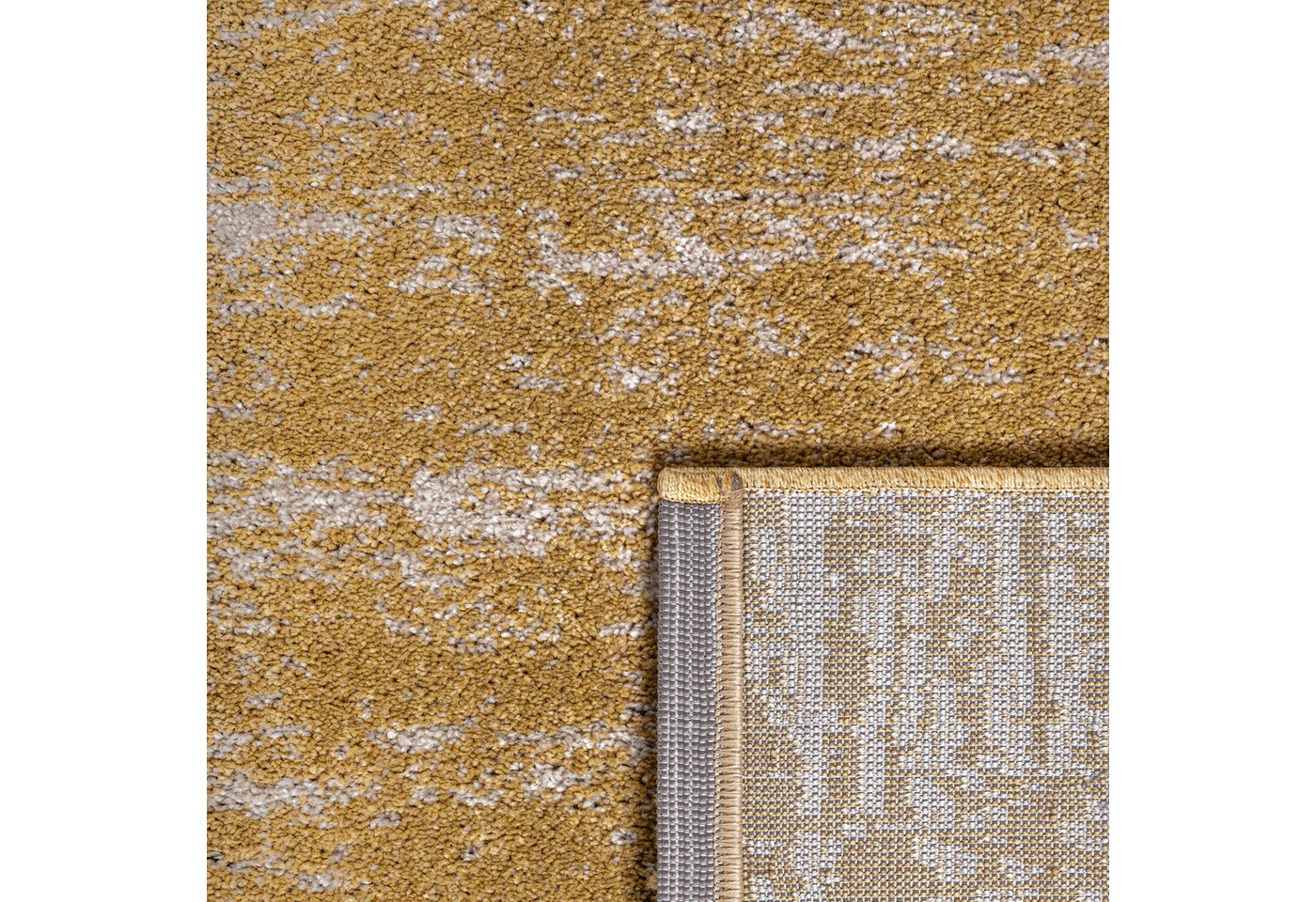 Sanat Teppich Oslo, auch als Läufer und in Rund, rechteckig, Höhe: 10 mm, meliert, robuster Kurzflor, Wohnzimmer, Schlafzimmer, Kinderzimmer – Bild 4 von 5
