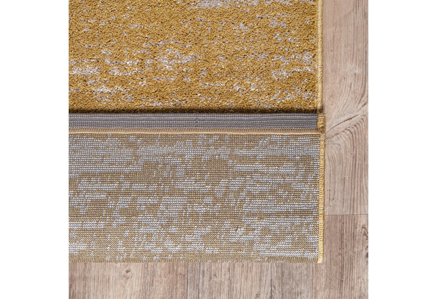 Sanat Teppich Oslo, auch als Läufer und in Rund, rechteckig, Höhe: 10 mm, meliert, robuster Kurzflor, Wohnzimmer, Schlafzimmer, Kinderzimmer – Bild 5 von 5