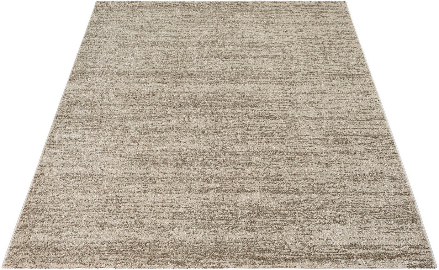 Sanat Teppich Oslo, auch als Läufer und in Rund, rechteckig, Höhe: 10 mm, meliert, robuster Kurzflor, Wohnzimmer, Schlafzimmer, Kinderzimmer – Bild 2 von 5