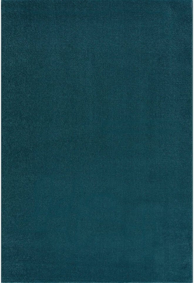 Sanat Teppich UNI, auch als Läufer und Rund, rechteckig, Höhe: 13 mm, robuster Kurzflorteppich, große Farbauswahl, Wohnzimmer, alle Räume – Bild 2 von 5