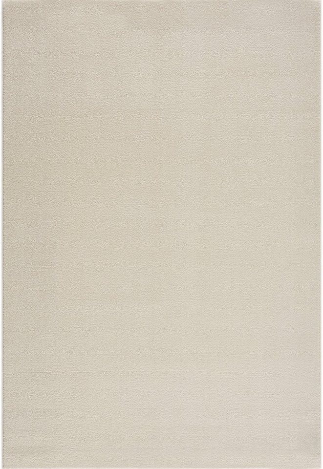 Sanat Teppich UNI, auch als Läufer und Rund, rechteckig, Höhe: 13 mm, robuster Kurzflorteppich, große Farbauswahl, Wohnzimmer, alle Räume – Bild 2 von 5