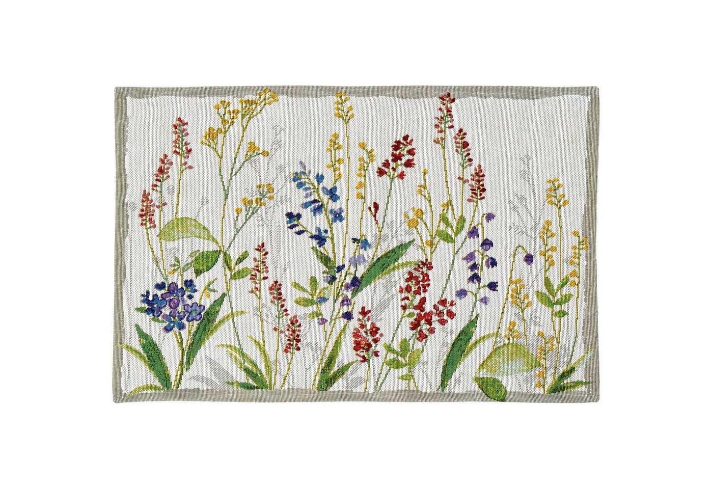 sander table + home Platzset Tischset "Flower Meadow" 2er-Pack, Gobelin Blumen – Bild 2 von 3