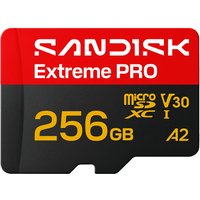 Card Extreme Pro MicroSD UHS-I 256GB 250MB/s