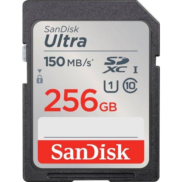 Sandisk Ultra SDXC Speicherkarte (256 GB, Class 10)