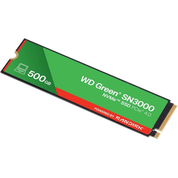 Sandisk WD Green SN3000 NVMe interne SSD (500GB) 2,5"