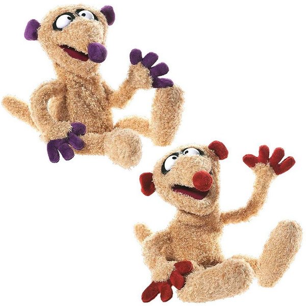 Sandmännchen Handpuppe Jan & Henry Hand-Puppen als 2er Set Sandmann 38 cm Handspiel