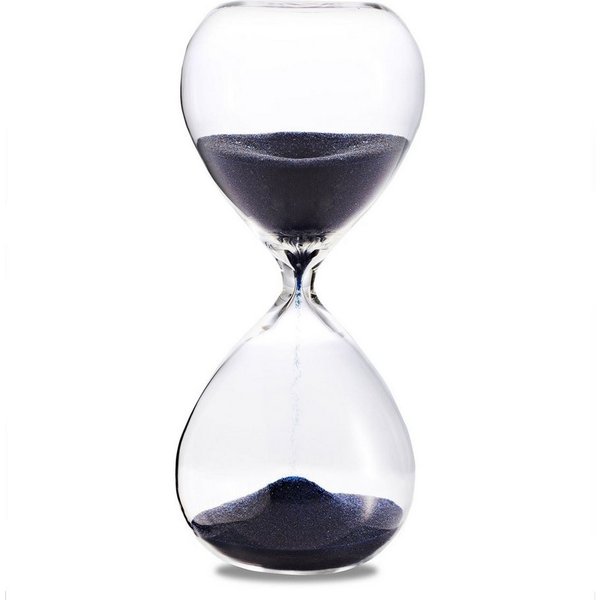 Sanduhr 'Time Out' 60 Minuten, dunkelblau Exklusiv bei uns! / diverse, Exklusiv bei uns!, X