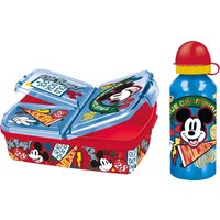 Sandwichbox und Flasche (Mickey)