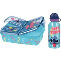 Sandwichbox und Flasche (Stitch)
