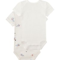 Sanetta 2er-Pack Bodys kurzarm Esel