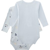 Sanetta 2er-Pack Bodys langarm Weltall