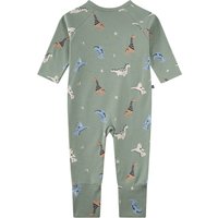 Sanetta Schlafoverall mit Klappfuß Dinos