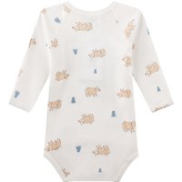 Sanetta Wickelbody langarm Bären