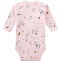 Sanetta Wickelbody langarm Mäuse Einhörner