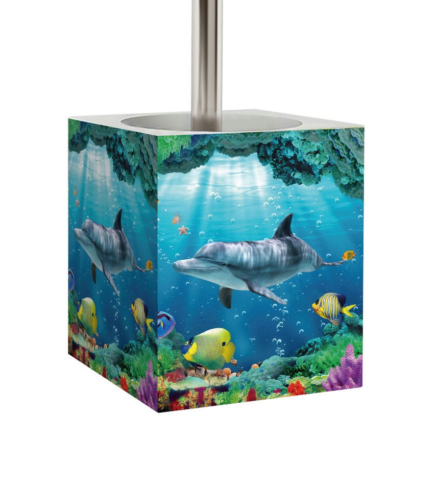 Sanilo Badaccessoire-Set mit Motiv, viele schöne Seifenspender und WC Bürsten zur Auswahl, Klobürste mit auswechselbaren Bürstenkopf, 2 tlg., 2-tlg., Desinfekti – Bild 5 von 5
