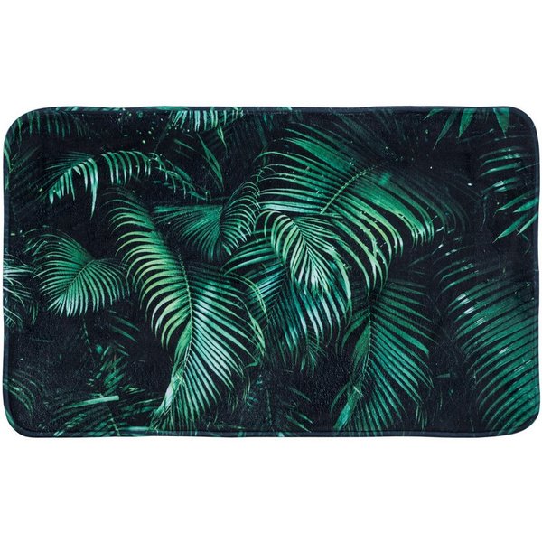 Sanilo Badematte Palmdream, rutschhemmend beschichtet, waschbar, schnelltrocknend, Polyester, rechteckig, sehr weich, hochwertig & modern, 50 x 80 cm oder 70 x 