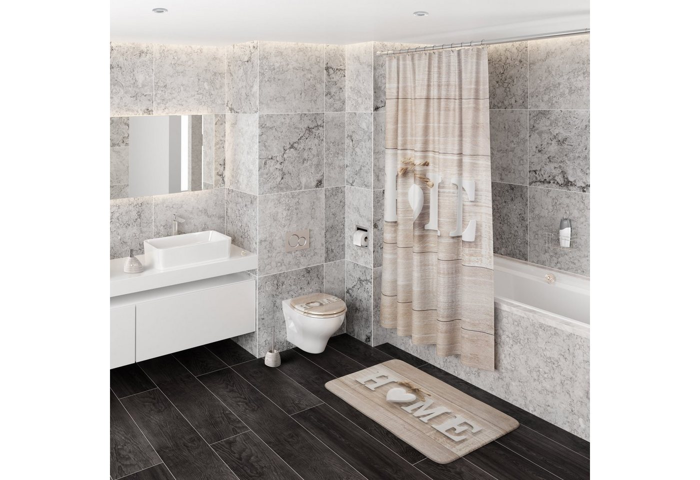 Sanilo Badewannenstöpsel Home, Ø 7.2 cm, hochwertig, universell, mit Motiv, 100% wasserdicht – Bild 3 von 3