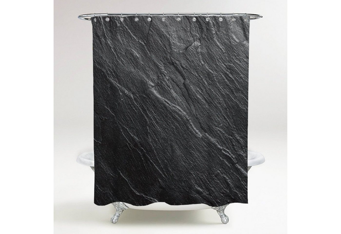 Sanilo Duschvorhang 180 x 200 cm, viele schöne Duschvorhänge zur Auswahl Breite 180 cm, 100% wasserdicht, Anti-Schimmel-Effekt, hochwertige Qualität – Bild 2 von 5