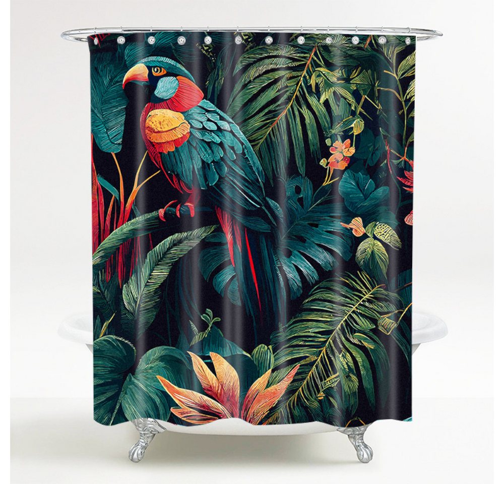 Sanilo Duschvorhang 180 x 200 cm, viele schöne Duschvorhänge zur Auswahl Breite 180 cm, 100% wasserdicht, Anti-Schimmel-Effekt, hochwertige Qualität – Bild 2 von 5
