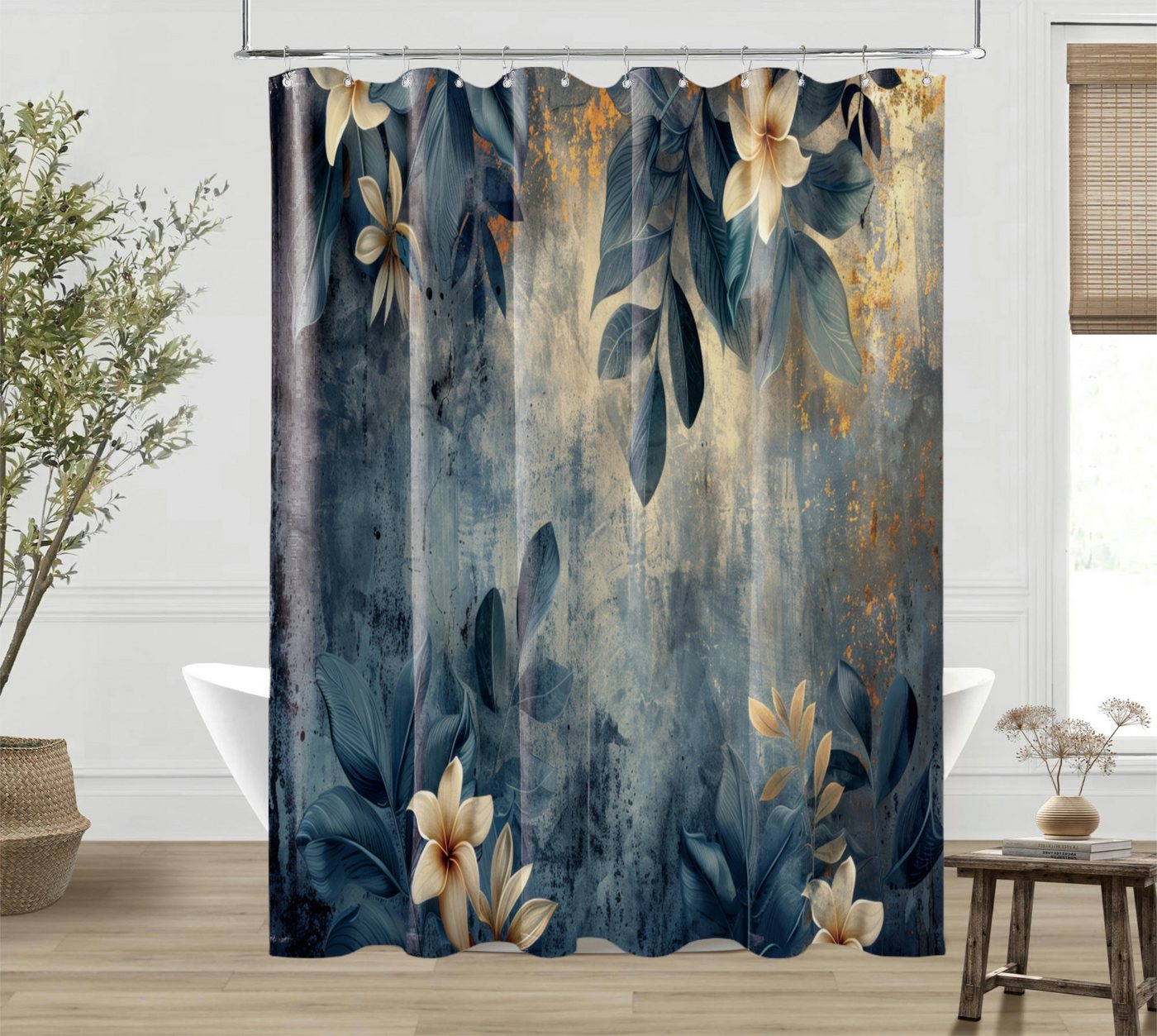 Sanilo Duschvorhang mit Motiv, viele schöne Duschvorhänge zur Auswahl, Breite 180 cm, 100% wasserdicht, Anti-Schimmel-Effekt, hochwertige Qualität – Bild 2 von 5