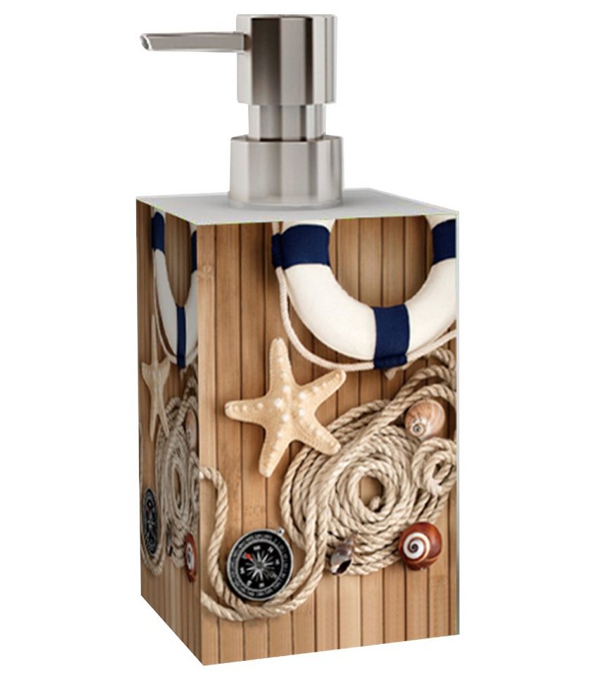 Sanilo Seifenspender mit Motiv, viele schöne Desinfektionsspender zur Auswahl, modernes & stylisches Design, stabile Pumpe, hochwertig – Bild 2 von 3