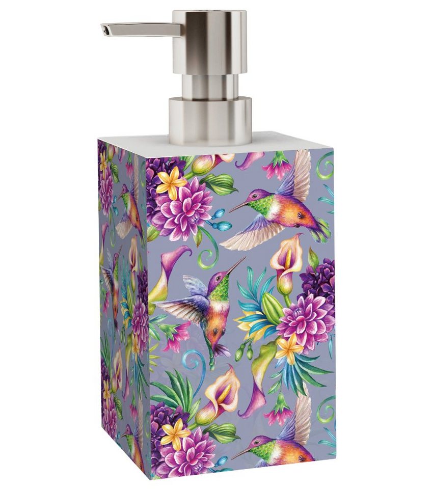 Sanilo Seifenspender mit Motiv, viele schöne Desinfektionsspender zur Auswahl, modernes & stylisches Design, stabile Pumpe, hochwertig – Bild 2 von 3
