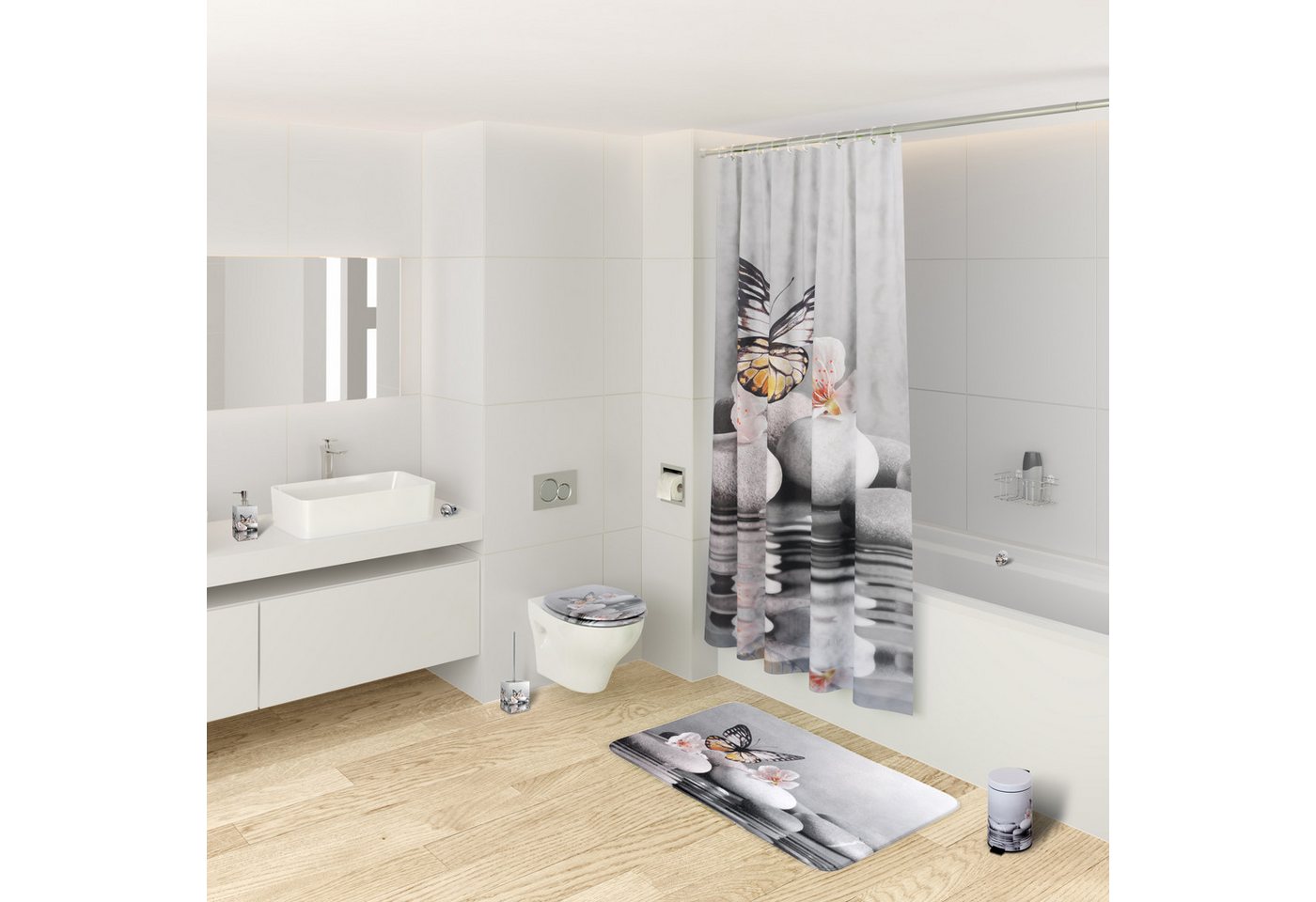 Sanilo Seifenspender mit Motiv, viele schöne Desinfektionsspender zur Auswahl, modernes & stylisches Design, stabile Pumpe, hochwertig – Bild 3 von 3