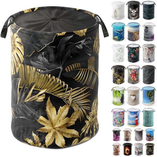 Sanilo Wäschekorb mit Motiv, viele schöne Wäschesammler zur Auswahl, Wäschesack mit Sichtschutz, 60 Liter, faltbar, kräftige Farben
