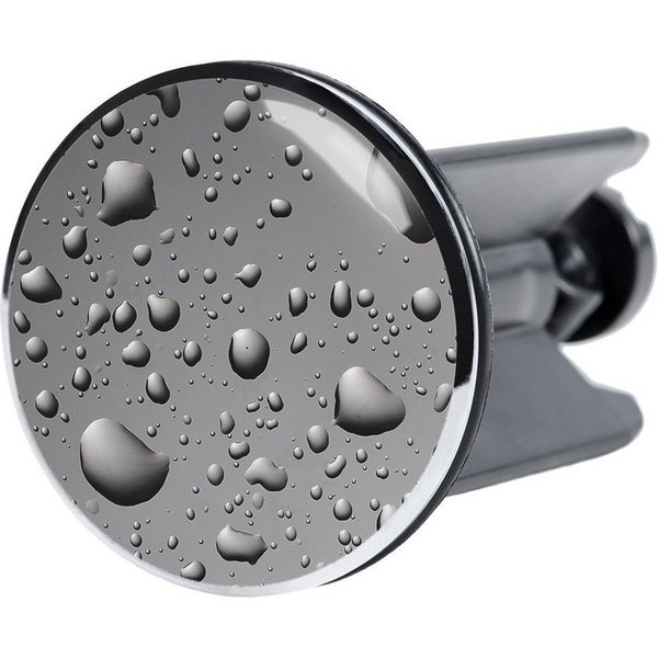 Sanilo Waschbeckenstöpsel Dewdrop, Ø 4.0 cm, hochwertig, universell, mit Motiv, 100% wasserdicht