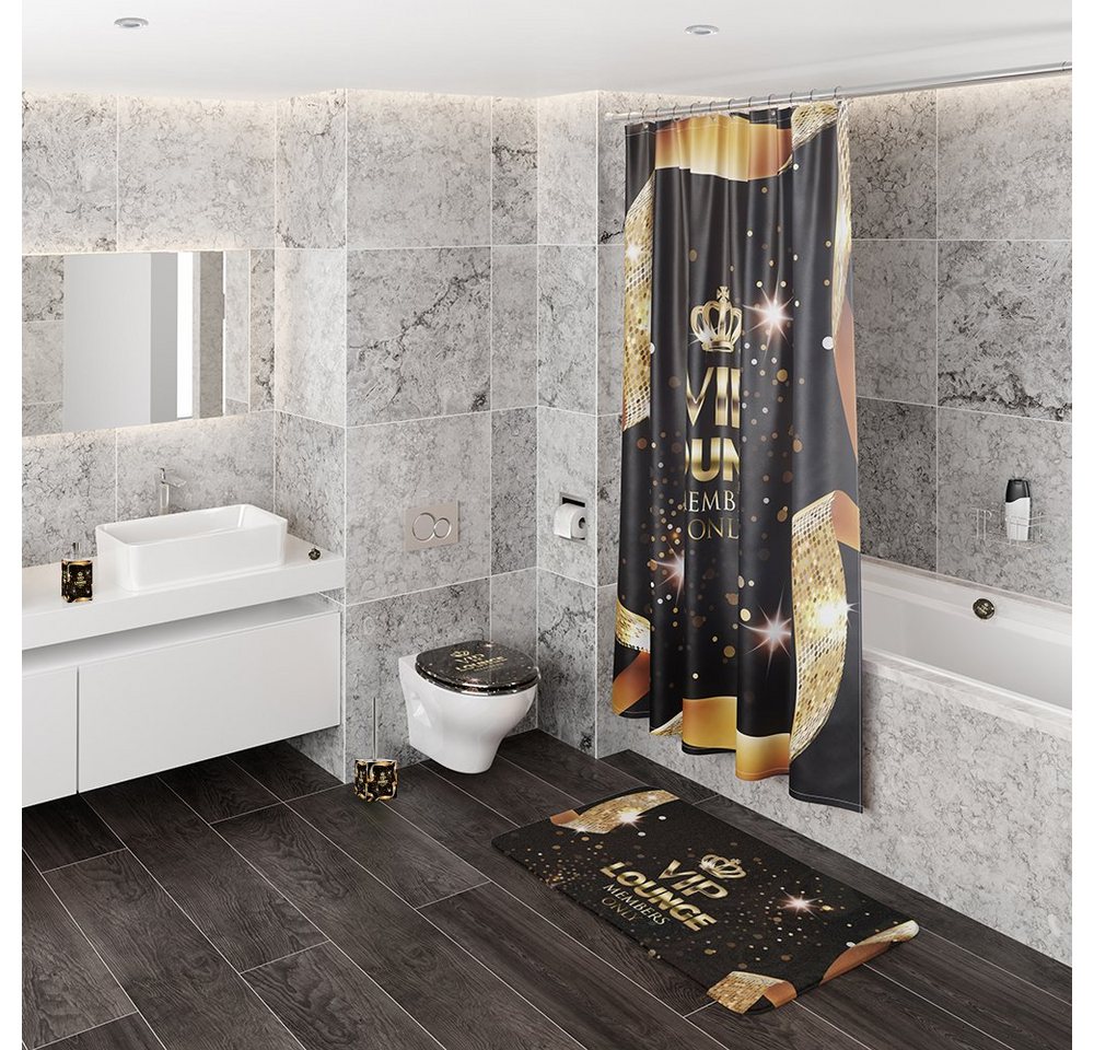 Sanilo Waschbeckenstöpsel Pop-Up VIP-Lounge, hochwertig, universell, mit Motiv, 100% wasserdicht – Bild 5 von 5