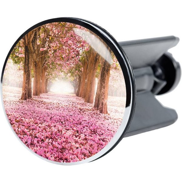 Sanilo Waschbeckenstöpsel Romantik, Ø 4.0 cm, hochwertig, universell, mit Motiv, 100% wasserdicht