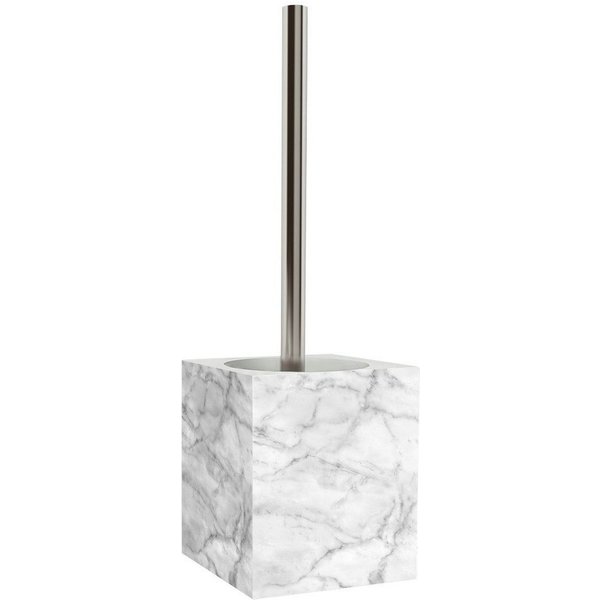 Sanilo WC-Reinigungsbürste Marmor, modern & stylish, WC-Bürste mit auswechselbarem Bürstenkopf