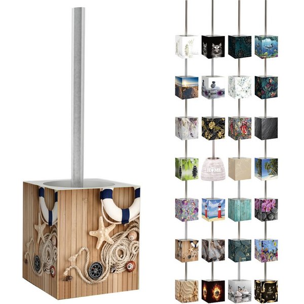 Sanilo WC-Reinigungsbürste mit Motiv, viele schöne WC Bürsten zur Auswahl, Klobürste mit auswechselbarem Bürstenkopf, modern & stylish