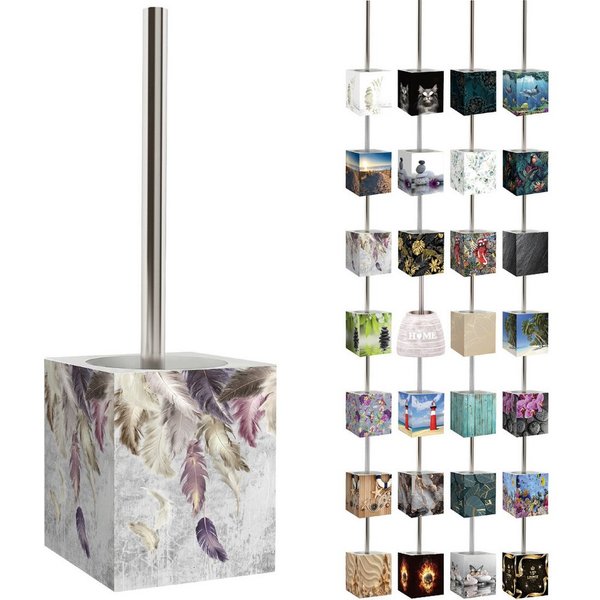 Sanilo WC-Reinigungsbürste mit Motiv, viele schöne WC Bürsten zur Auswahl, Klobürste mit auswechselbarem Bürstenkopf, modern & stylish