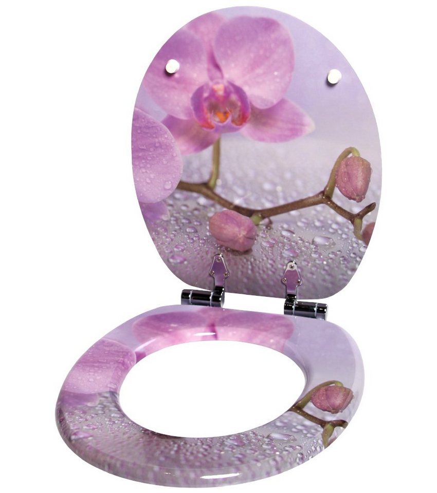 Sanilo WC-Sitz Blooming, universell, leichte Montage, hochwertig & modern – Bild 3 von 5