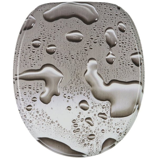 Sanilo WC-Sitz Dewdrop, universell, leichte Montage, hochwertig & modern