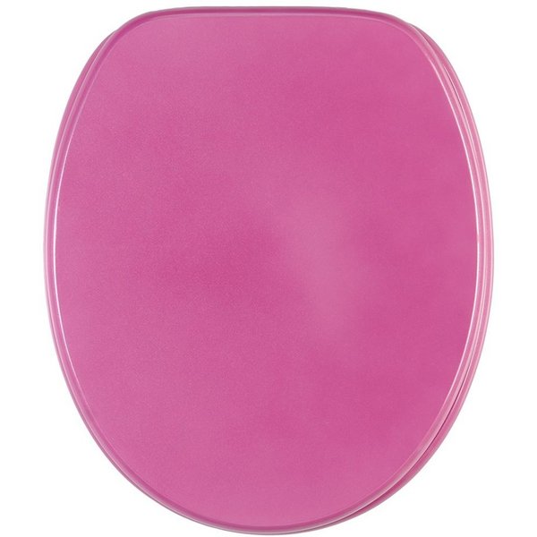 Sanilo WC-Sitz Glitzer Pink, universell, leichte Montage, hochwertig & modern