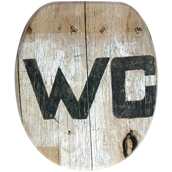 Sanilo WC-Sitz Old Style, universell, leichte Montage, hochwertig & modern