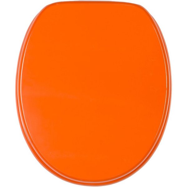 Sanilo WC-Sitz Orange, universell, leichte Montage, hochwertig & modern