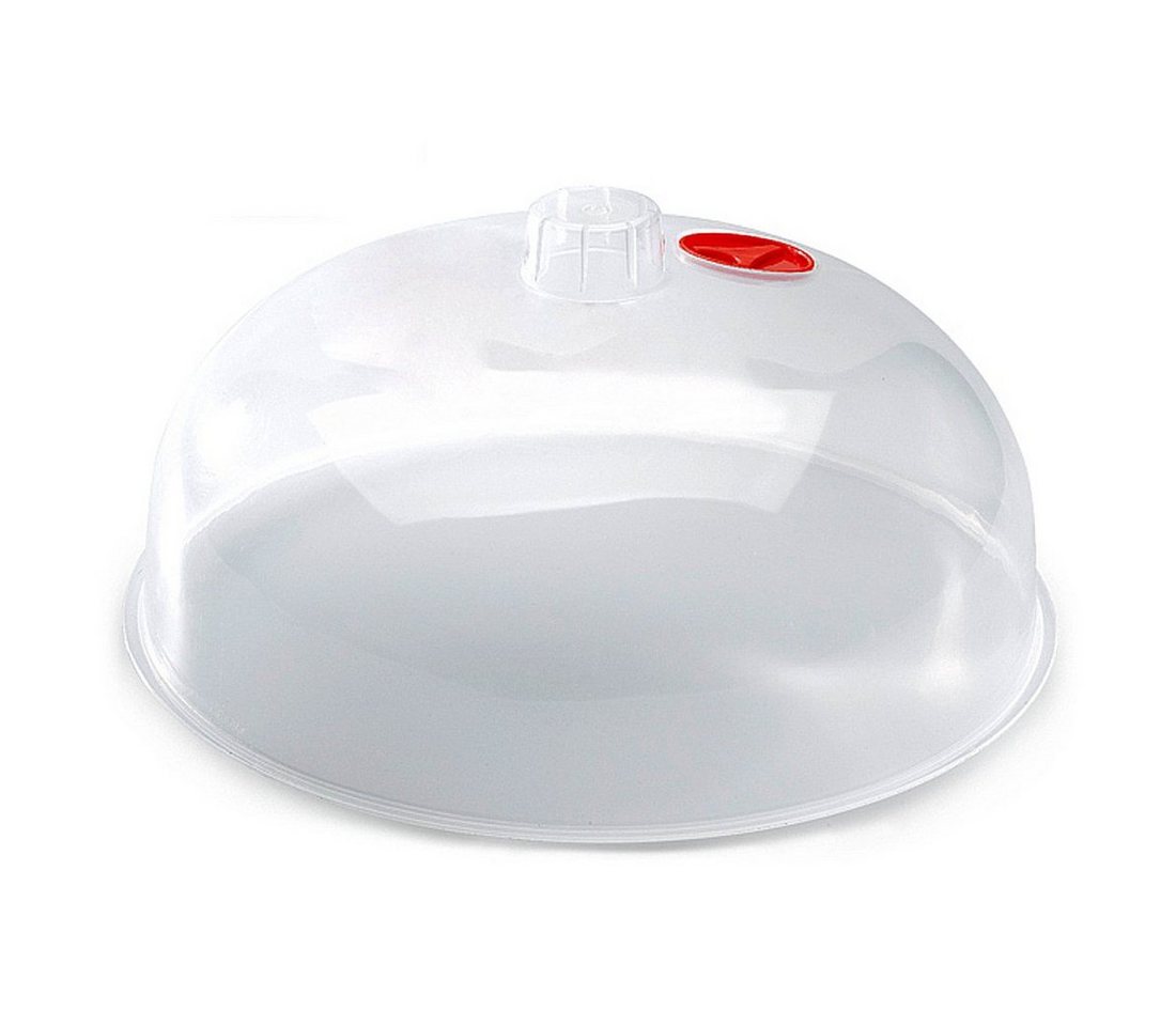 Sanixa Mikrowellenbehälter Mikrowellenabdeckhaube Mikrowellenhaube transparent, Kunststoff, (Abdeckung Mikrowelle, 2-tlg), BPA frei Kunststoff – Bild 3 von 3