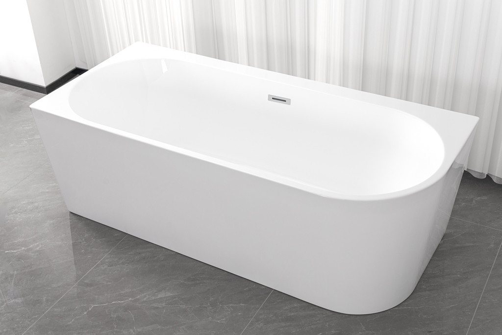 Sanotechnik Badewanne SOLVA, 180cm, Acryl Badewanne links – Bild 2 von 5