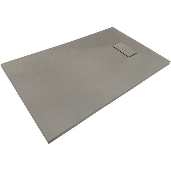Sanotechnik Duschwanne SMC Brausetasse, rechteckig, LxB: 100x80cm, schneidbar