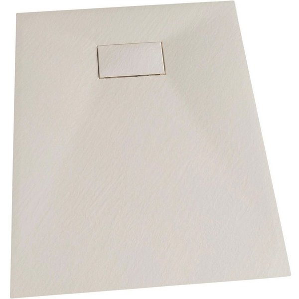 Sanotechnik Duschwanne SMC Brausetasse, rechteckig, LxB: 100x80cm, schneidbar