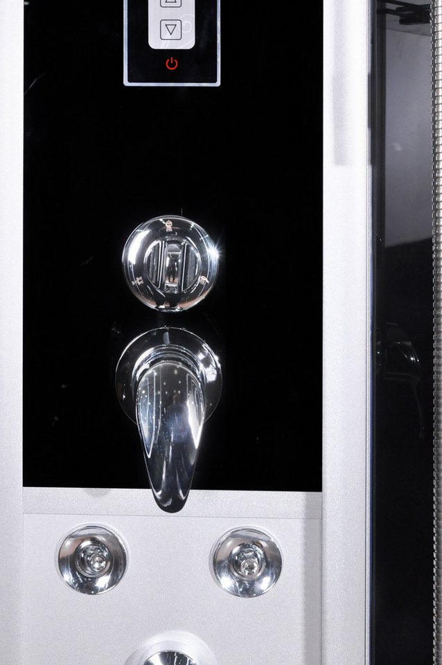 Sanotechnik Komplettdusche Milano, BxT: 90x90 cm, Sicherheitsglas, 1-tlg., Viertelkreisdusche – Bild 4 von 5