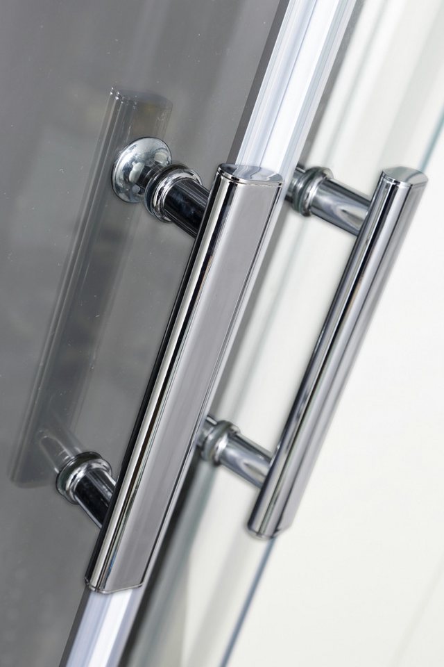Sanotechnik Komplettdusche Milano, BxT: 90x90 cm, Sicherheitsglas, 1-tlg., Viertelkreisdusche – Bild 5 von 5