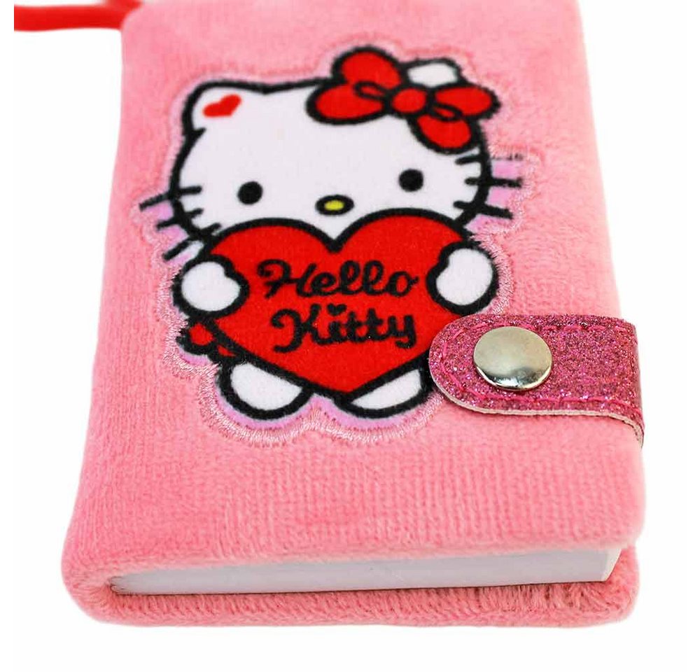 SANRIO Notizbuch Hello Kitty Notizbuch Mini mit Plüsch - ca. 10 cm – Bild 4 von 5