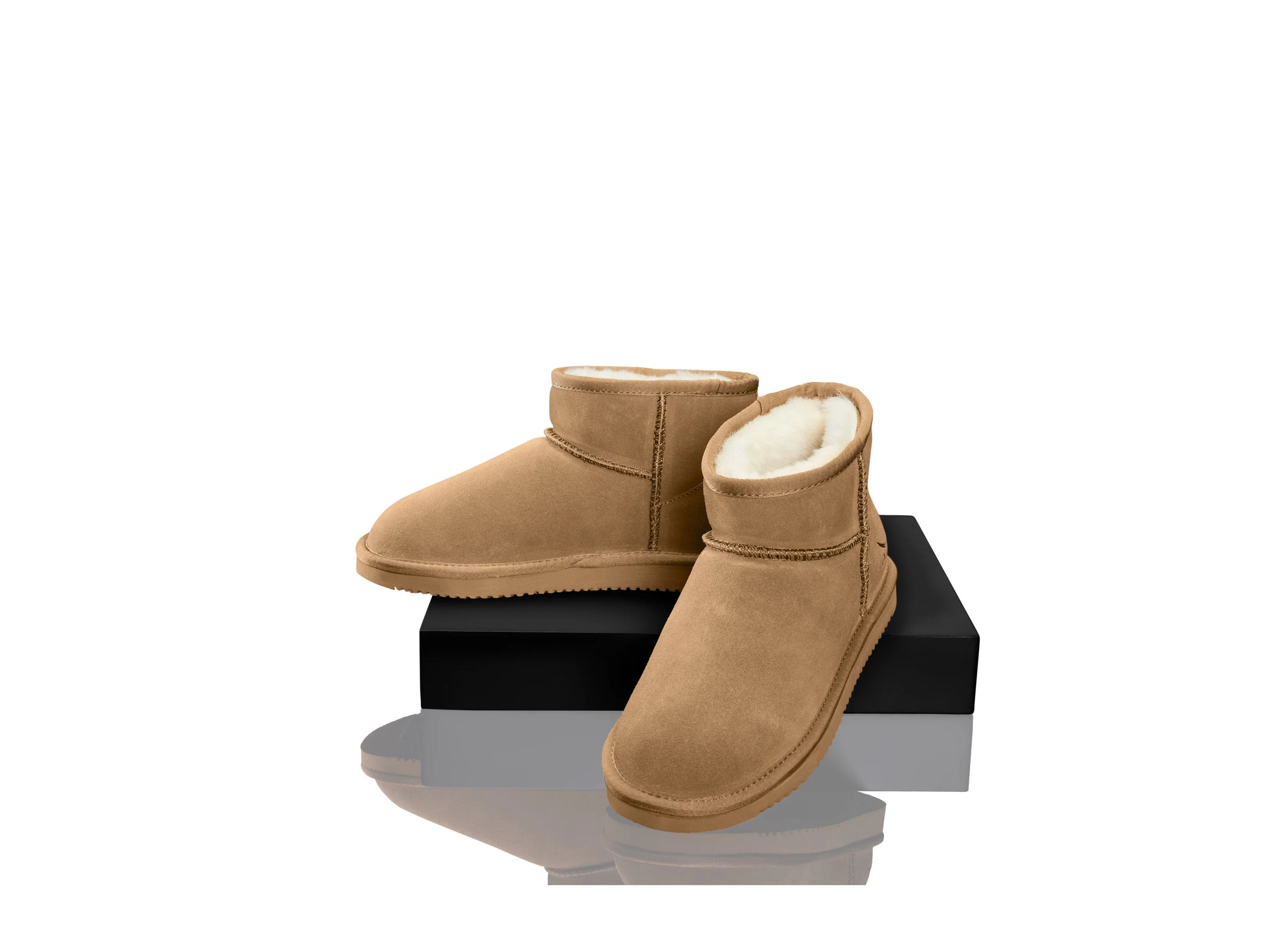 SANSIBAR Damen Boots (Braun, 41) – Bild 2 von 4
