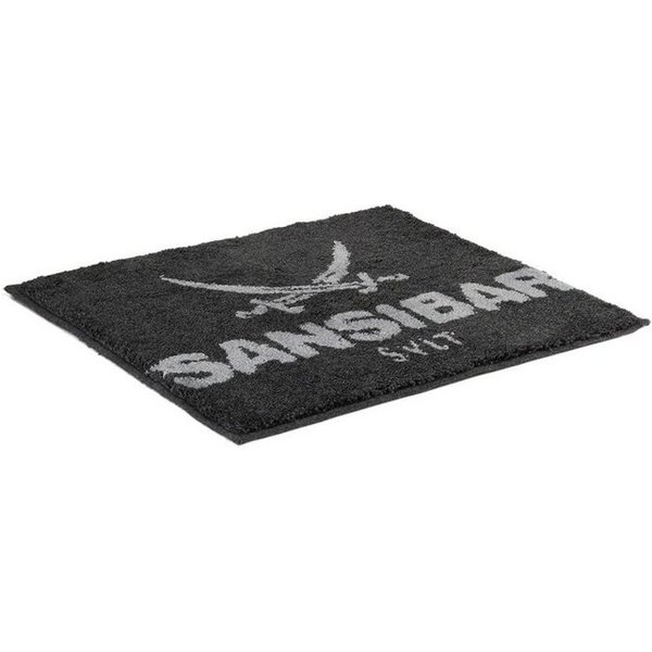 Sansibar Sylt Badematte Badematte »Sansibar, Höhe 20 mm, mit Sansibar Logo Schriftzug, rutschhemmend beschichtet, fußbodenheizungsgeeignet, strapazierfähig, sch
